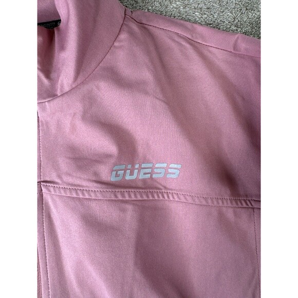Guess Women’s  pink bomber jacket Size-large - Picture 13 of 16